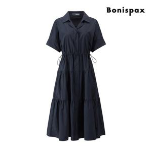 [보니스팍스] 히든 단추 캉캉 롱 원피스 (XP7OP015M0)