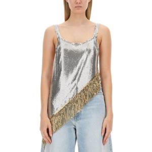 파코라반 반팔 티셔츠 24FITO839MH0004 P040 SILVER
