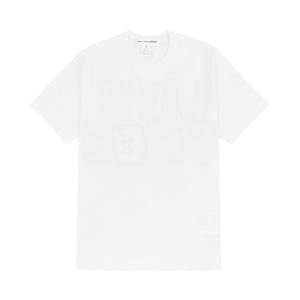 꼼데가르송 LIVE FREE 자수 코튼 반팔 티셔츠 FN-T002 3