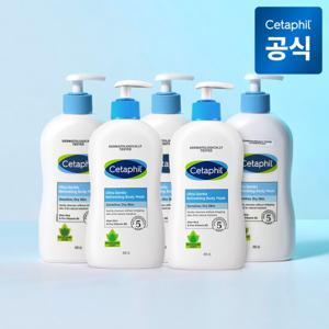 세타필 젠틀 바디워시 리프레싱 (산뜻한향) 400ml 5개