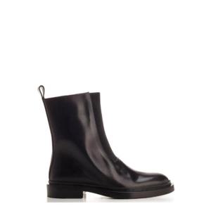 Jil Sander 라운드 토 앵클 부츠 J15WU0020PS361 001 TP946444246