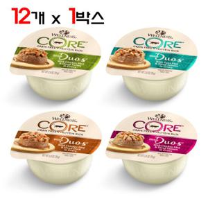 웰니스 코어 디바인 듀오 그레인프리 79g 12개입 고양이주식캔