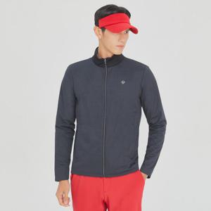 [레노마골프]남성 넥배색 솔리드 집업 점퍼 RMJUK3351-192