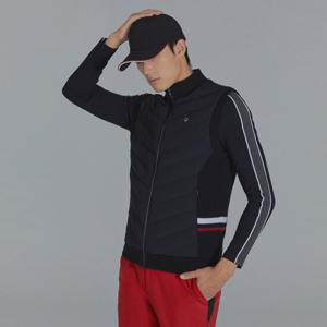 [레노마골프]남성 다운 패치 방풍 니트 베스트 RMSVK4254-199