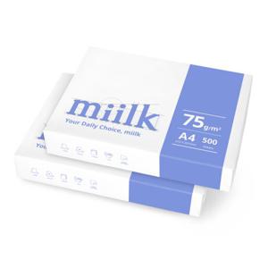 밀크 A4용지 75g 2권(1000매) MIILK