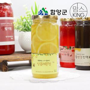 [함양군]딸기엄마양파아빠 상콤레몬청 350g