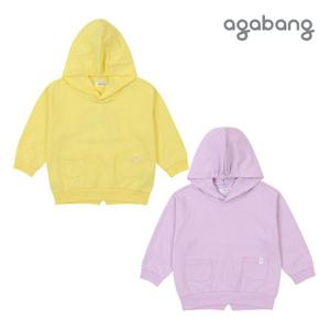[아가방]주니메종후드티셔츠(PURPLE,YELLOW)_01P151005