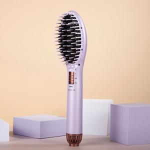 르꽁뜨 고데기 펌 브러시 SSK004HI 퍼플 뿌리볼륨 빗고데기 1개