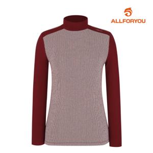 [올포유][올포유] [FW] 여성 하이넥 티셔츠 AWTHK9471-415