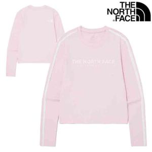 노스페이스 NT7TQ18 아이스 바이브 긴팔 라운드티 NT7TQ18D