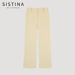 [SISTINA] 인기 슬림 세미 부츠컷 팬츠_AWWSLO21060_BE