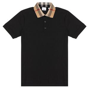 버버리 체크 남성 폴로 반팔티셔츠  8071620 80