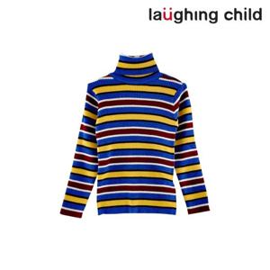 [래핑차일드] 스트라이프 터틀넥 스웨터(88C2933570_BL)