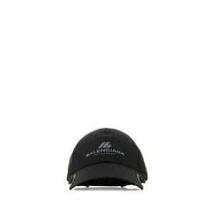 발렌시아가 여성 블랙 볼캡 7948914E3B1 1081