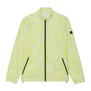 [힐크릭]남자바람막이 썸머패턴 여름점퍼NEON YELLOW 1HCJKM2107