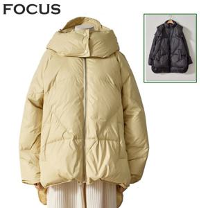 [포커스]언발란스 후디 다운점퍼 (FW4J3JP3070)