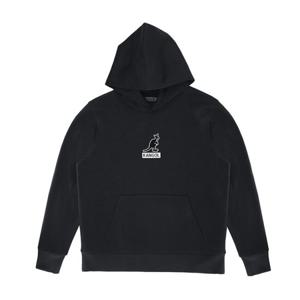 캉골 클래식 로고 Emb 후드티 K96213 Black