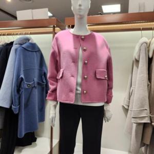 수스 HC04 라운드드롭 울 핸드메이드 자켓 S244NJKA01
