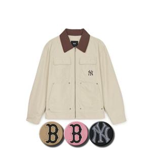 MLB 공용 베이직 카라 워크자켓 (3AJPB0351)