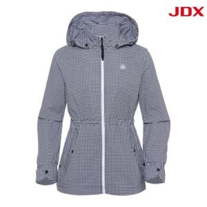 JDX 세이브존07 여성 프린트 후드집업 X2WJV5117BK