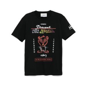 아이스 비 아이스버그 반팔 티셔츠 F02B 63259000 Black