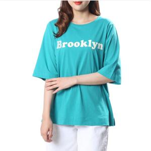[시에로]와끼겹단작 BROOKLYN 프린트 티셔츠 SF2TSF130