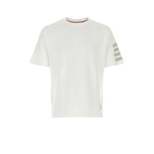 톰브라운 반팔 티셔츠 MJS246A07323100 WHITE DOM