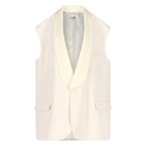 MM6 메종마르지엘라 자켓 S62FB0069 M35436 102 White