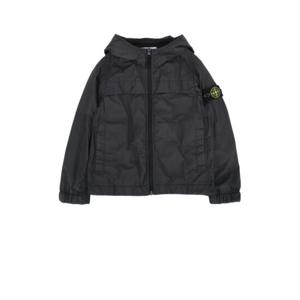 스톤아일랜드 키즈 키즈 블랙 Kway 자켓 410000133 V0065