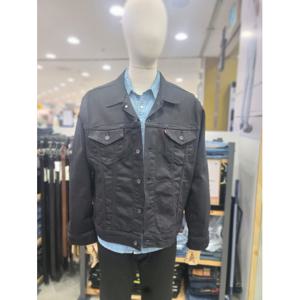 [리바이스]공용 프리 미엄 블랙 트러커 자켓 72334-0403