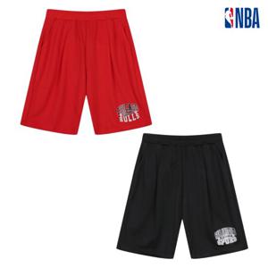 공용 NBA N252TP410P 오버핏 팀 아카이브 메쉬 버뮤다 팬츠 STG