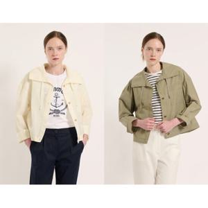 [BCBG] G 셔링 카라 J P B5M3G171