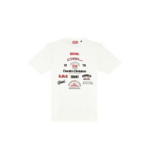 디젤 반팔 티셔츠 A13284 0QIAM141 White