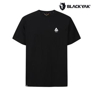 [블랙야크] (BY_1BYRTMU903_BK_) 클라이밍 공용 백면 레터링 반팔티 1BYRTMU903_BK