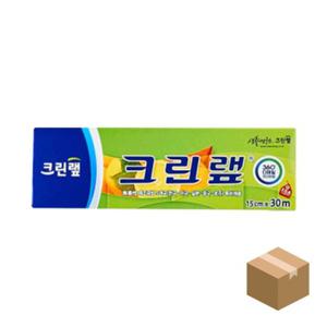크린럴 15cm X 30m_30개 럴 크린랩 주방랩 주방용랩 주방비닐랩 음식포장랩 음식용랩 크린백 주방럴 음식덮