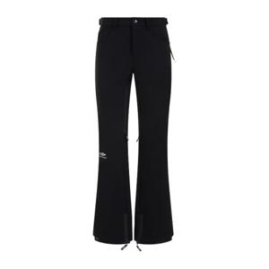 발렌시아가 블랙 스트레치 나일론 플레어 스키 팬츠 774002TPQ3