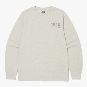 [노스페이스화이트라벨] 코어 1966 긴팔 라운드티 NT7TQ01L