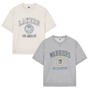 [NBA] GSW 빅 아트웍 반팔 맨투맨 N252TS030P