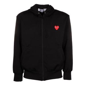 꼼데가르송 후드 티셔츠 AXT172051 1 BLACK