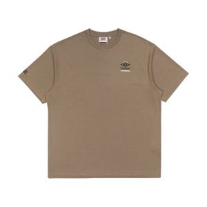 엄브로 HBL 더블 다이아 로고 반팔 티셔츠 UQ221CRS53BGR