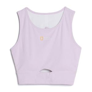 N252WRG420 여성 워터 크롭탑 LAVENDER