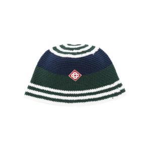 25 FW 카사블랑카 로고 장식 크로셰 버킷 햇 AS24HAT05501 TP432338883