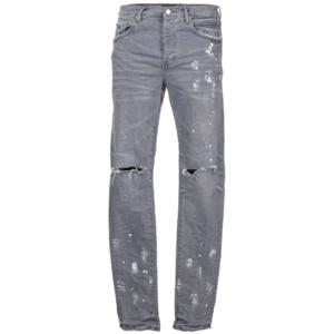 25 SS 퍼플브랜드 디스트레스드 페인트 스플래터 슬림 핏 진 P001WGKS122 TP433997951