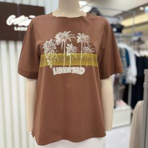 크로커다일레이디 HC28 면실켓라운드티셔츠 CLEMTS216