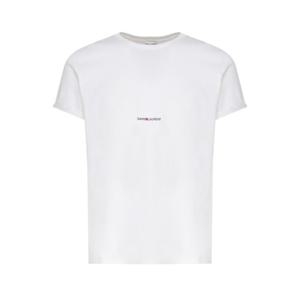 생로랑 반팔 티셔츠 464572 YB2DQ9000 White