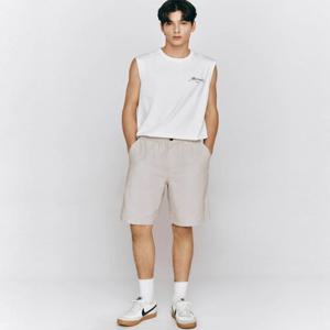 [지오다노] 남자 기본 린넨 밴딩 반바지 105502
