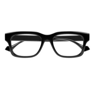 남성 Gucci Eyewear 직사각형 프레임 안경 001Trasparent