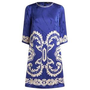 Etro 페이즐리 프린트 크루넥 드레스 WRHA0070AK892 X0883 TP934929669