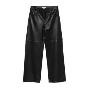 마이클코어스 릴렉스 가죽 팬츠 MR53065FAF BLACK