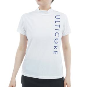 브리지스톤 골프 스트레치 모크넥 반팔 티셔츠 레디스 ULTICORE 4Dimotion Fit